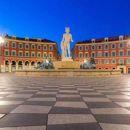 Le 323 Prom - 2 Chambres - Ac - Parking - Tram Et Supermarche Proches - Front De Mer Nice Luaran gambar