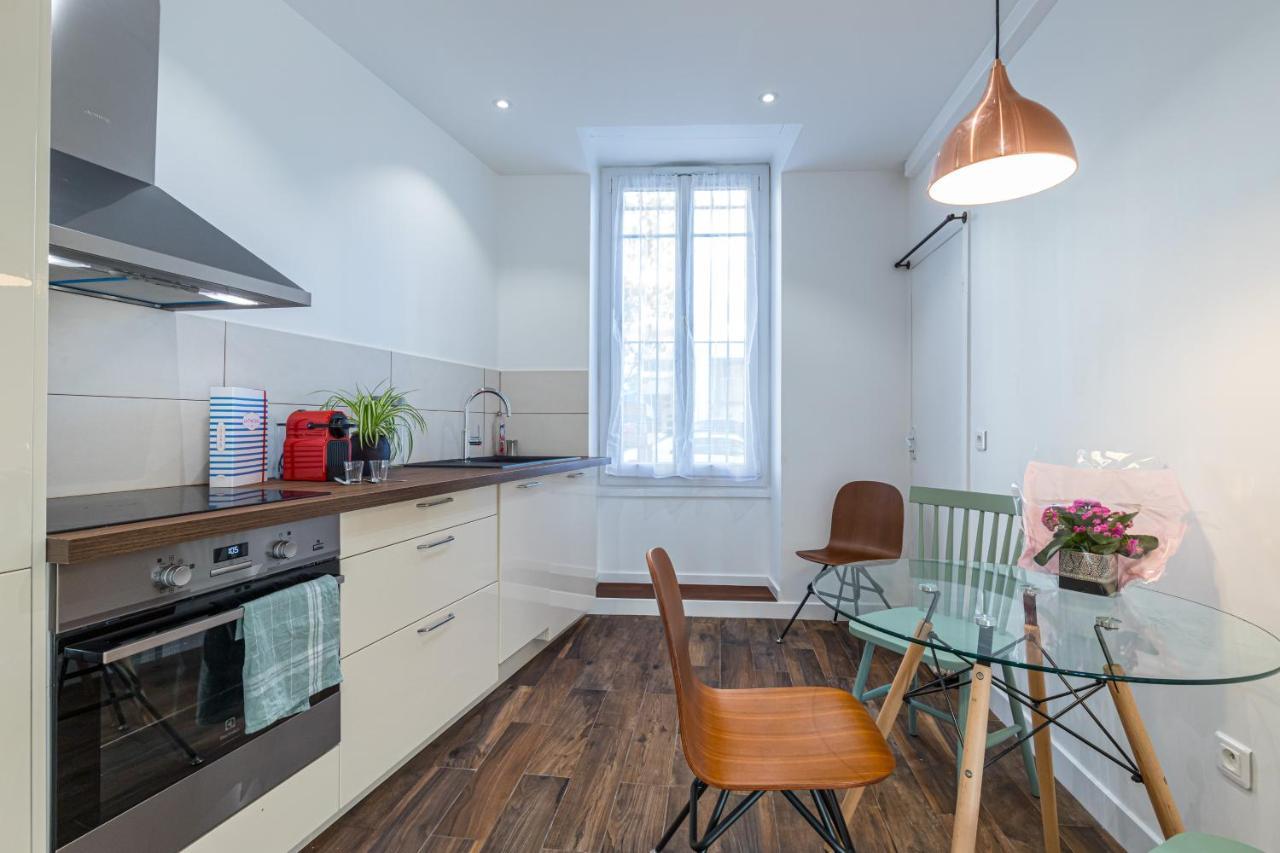 Le 323 Prom - 2 Chambres - Ac - Parking - Tram Et Supermarche Proches - Front De Mer Nice Luaran gambar
