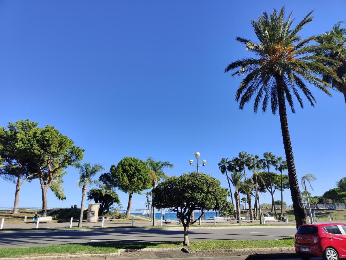 Le 323 Prom - 2 Chambres - Ac - Parking - Tram Et Supermarche Proches - Front De Mer Nice Luaran gambar